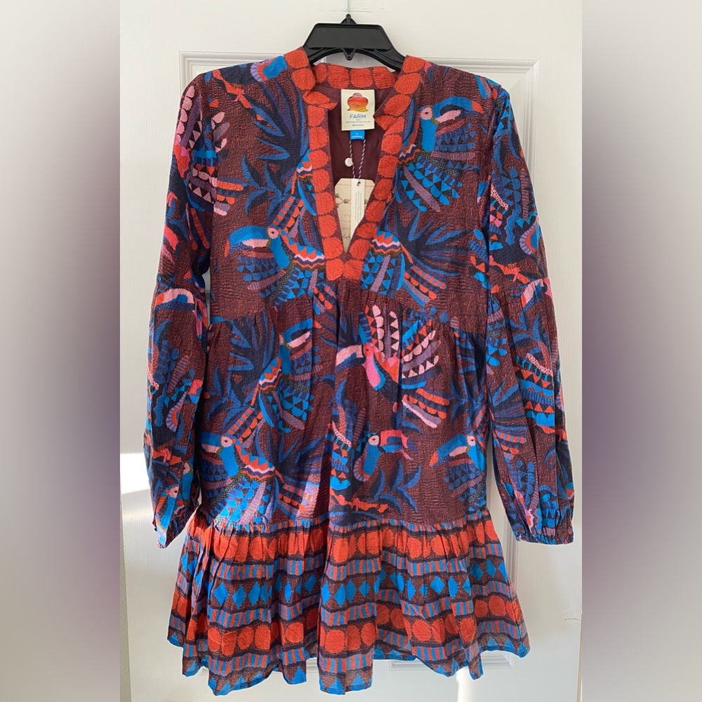 FARM Rio Multicolor Mini Dress - Picture 4 of 6